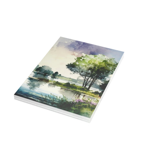 Summer Day by the Lake - Fine Art Greeting Cards